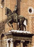 Andrea del Verrocchio Equestrian Statue of Bartolomeo Colleoni Sweden oil painting artist